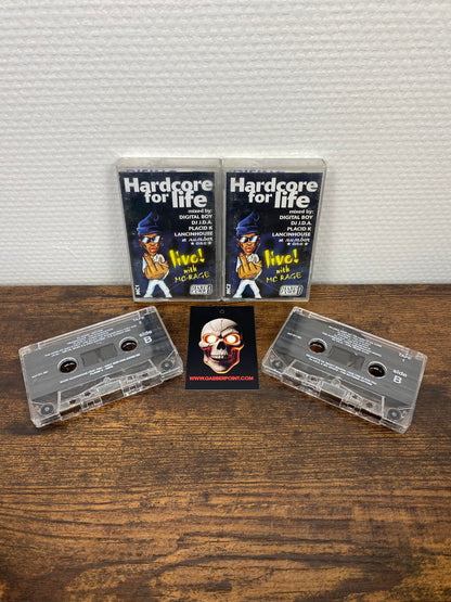 Digital Boy / DJ JDA / Placid K / Lancinhouse - Hardcore For Life - 2x Cassetta