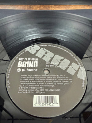 (2002) Pi-Factor – Get It In Your Brain (Vinyl, Hard Trance)