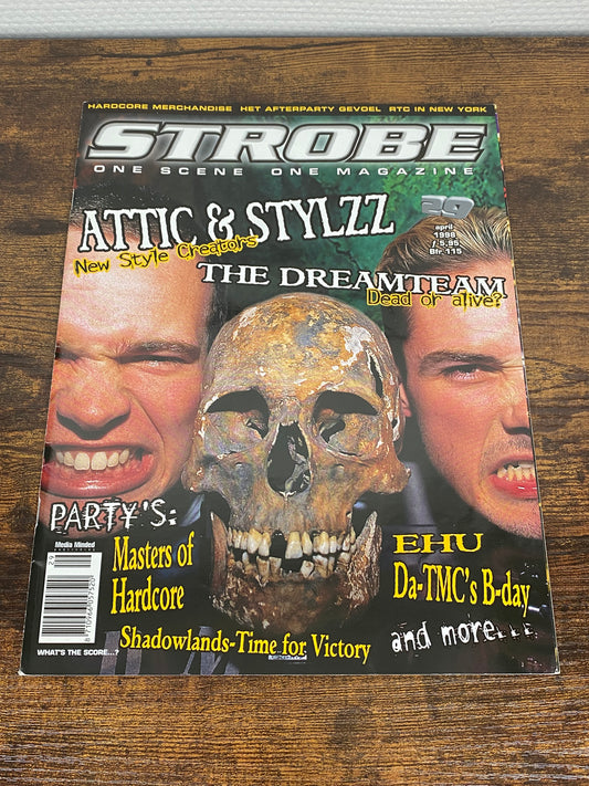 (1998) Strobe Magazine 29 (With Fix Records Poster)
