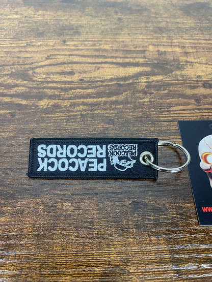 Peacock Records keychain