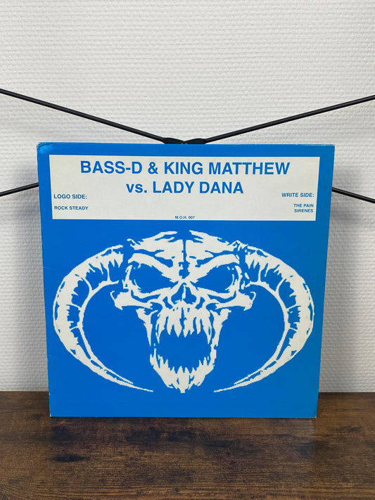 Bass-D & King Matthew vs. Lady Dana – Rock Steady (VINYL)