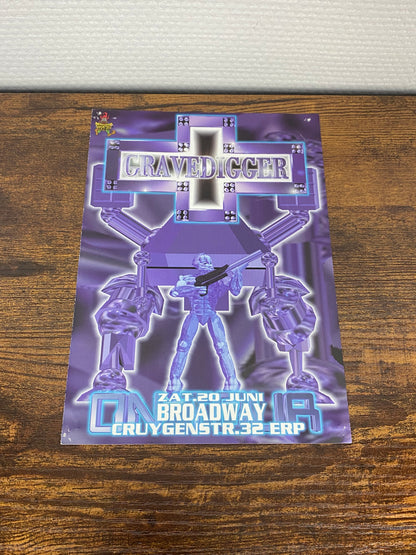 (1998) Gravedigger On Tour (Flyer)