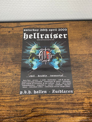 (2003) Hellraiser & Megarave - 10 Years (Flyer)