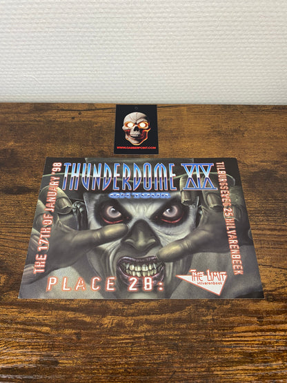 Thunderdome XIX On Tour (1998) - Flyer