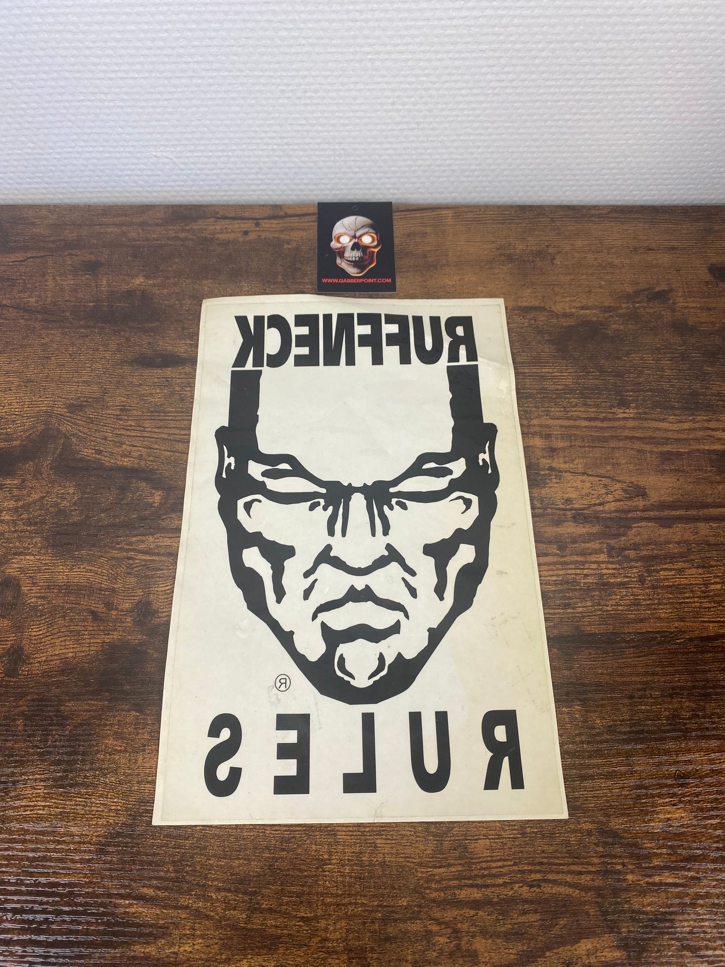 Ruffneck Rules window sticker