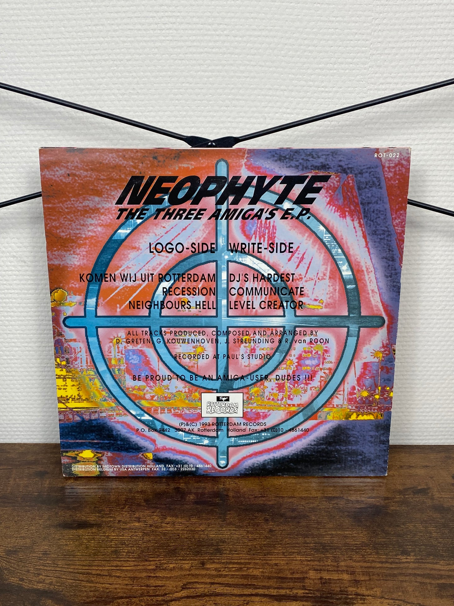 (1993) Neophyte – The Three Amiga's E.P. (Vinyl)