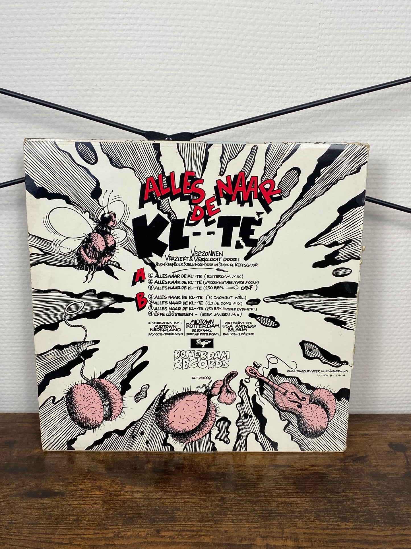 (1992) Euromasters – Alles Naar De Kl--te (Vinyl)