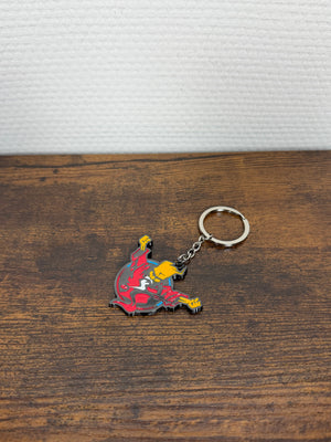 (2016) Thunderdome 'Die Hard' Metal Keychain