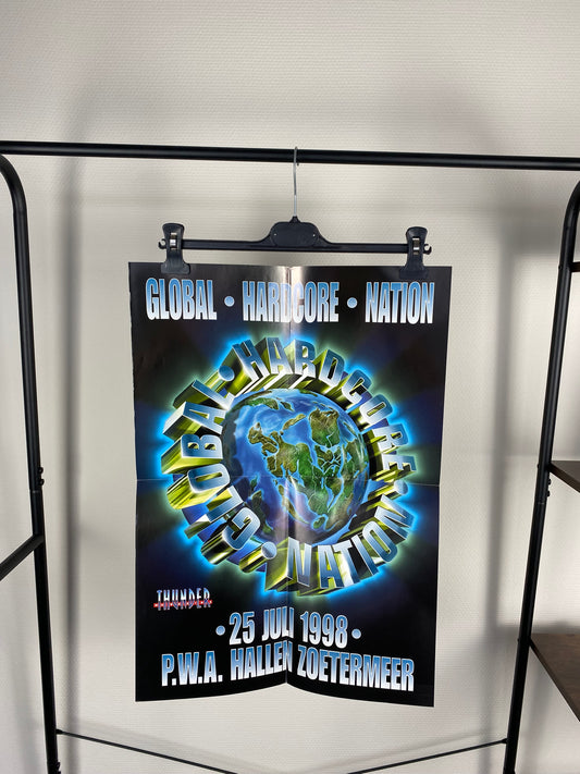 Thunderdome Global Hardcore Nation (1998) - Locandina