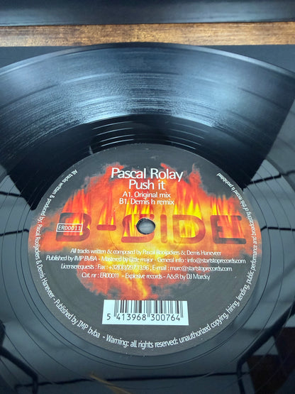 (2005) Pascal Rolay – Push It (Vinyl, Hard House, Jumpstyle)