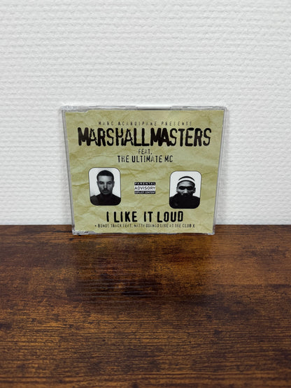 (1997) Marc Acardipane Presents Marshall Masters Feat. The Ultimate MC – I Like It Loud (CD)