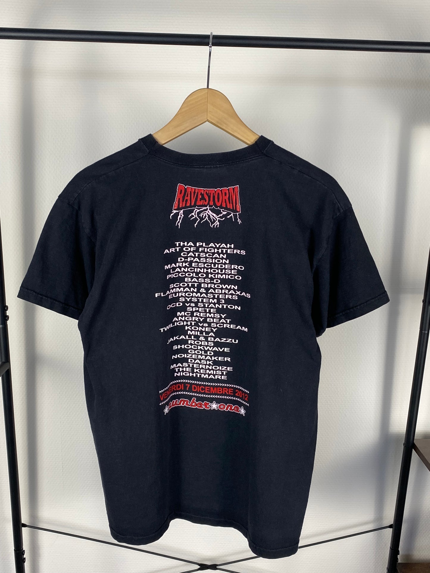 Ravestorm 2012 - Number One T-Shirt - Size M