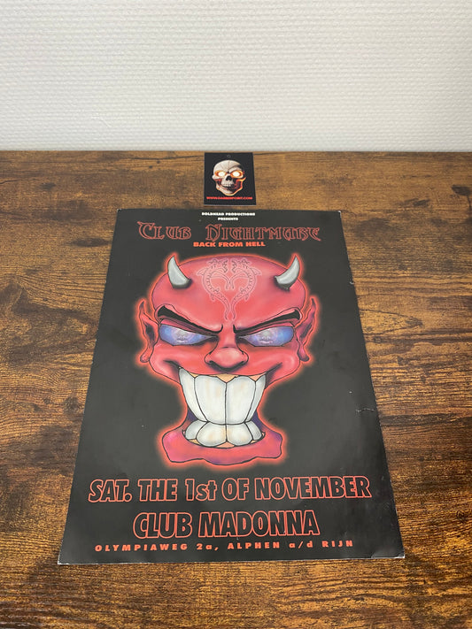 Club Nightmare Back From Hell (1997) - Flyer