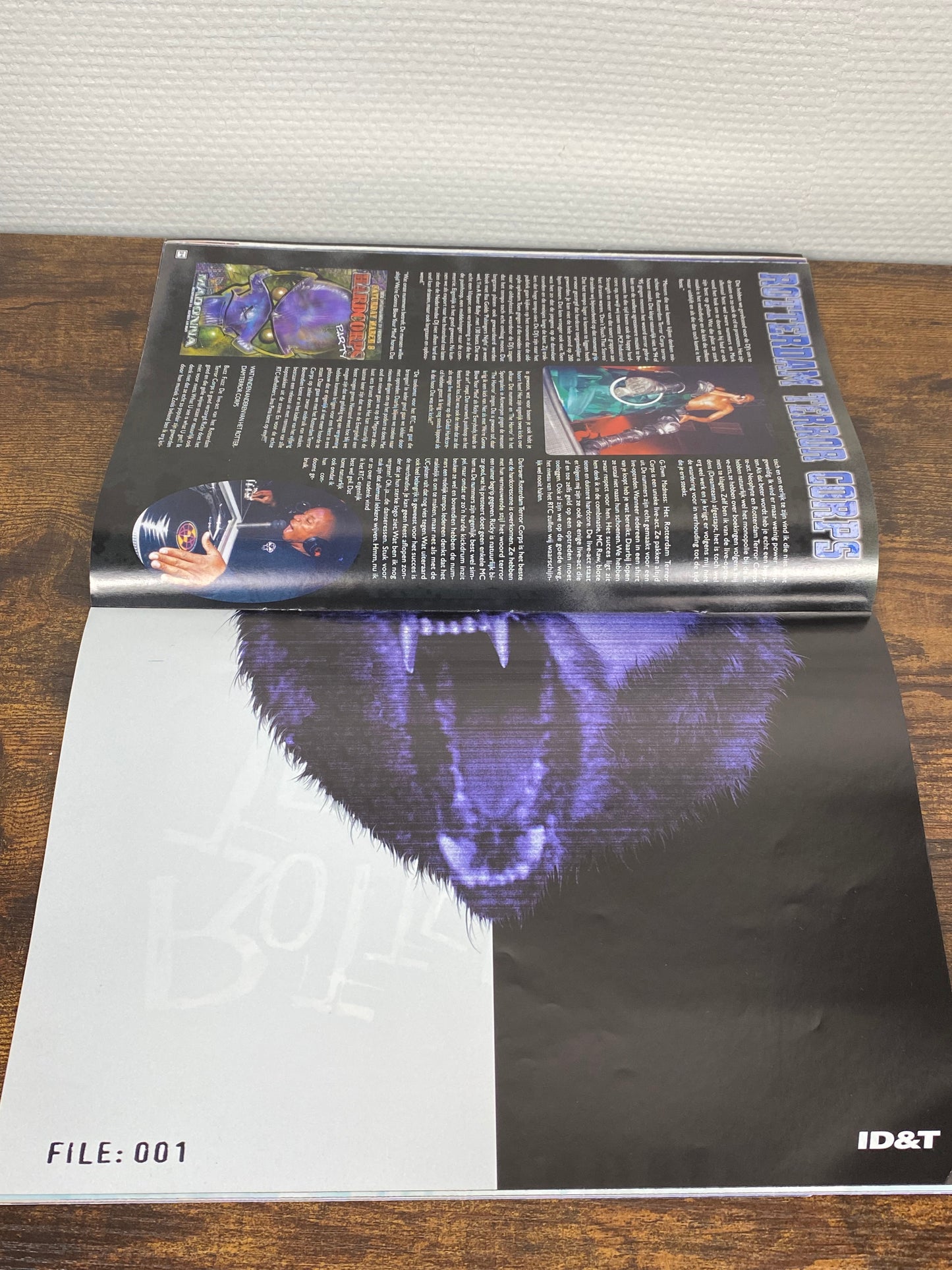 (1998) Thundermagazine 26 (With Rotterdam Terror Corps & Promo File 001 Double-Sided Poster!)