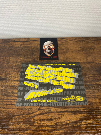 Masters Of Hardcore 1998 - Volantino