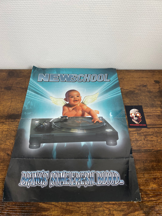ID&T Newschool Poster + TMF/Shadowlands '98 flyers