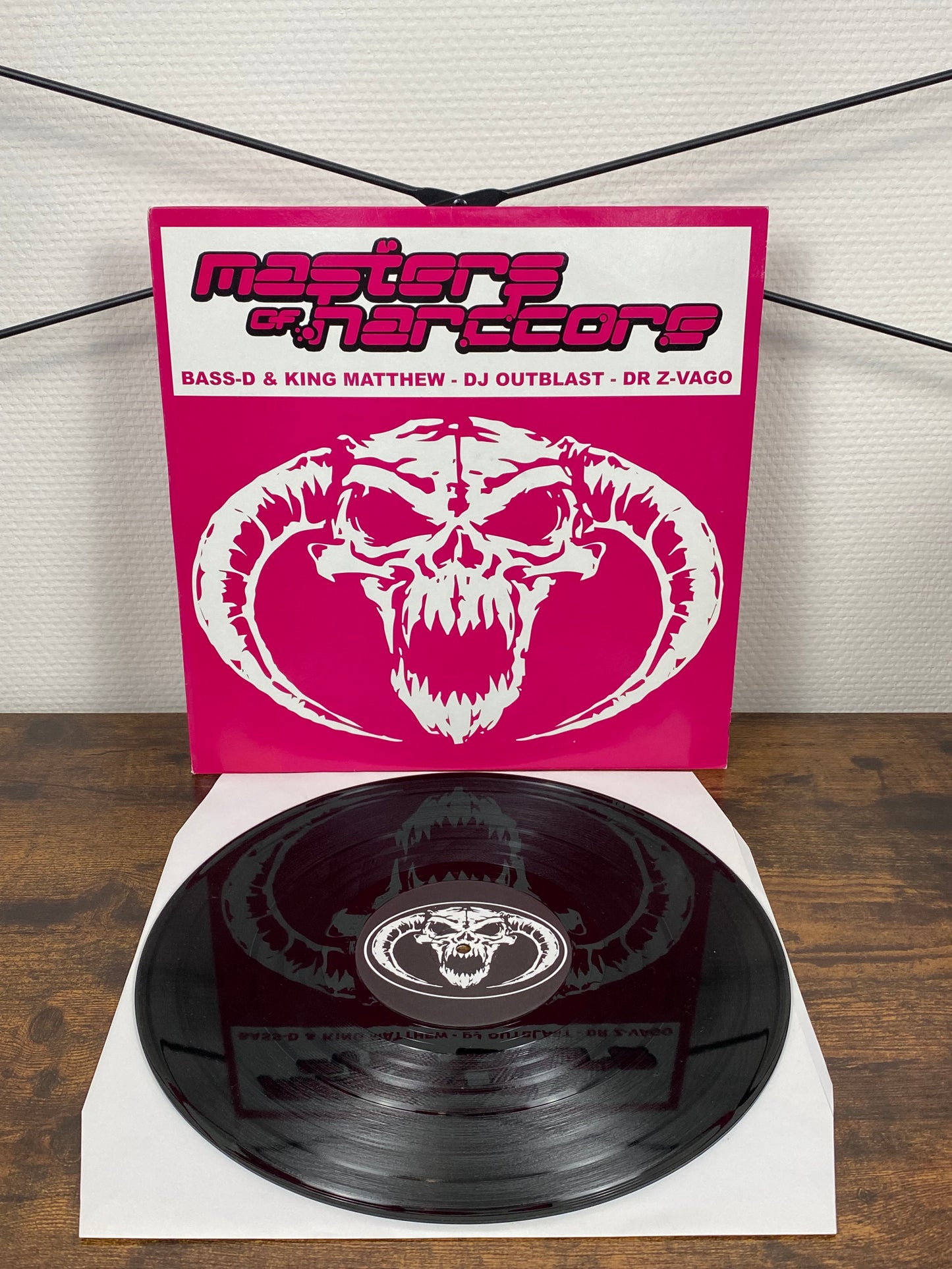 Bass-D & King Matthew - DJ Outblast - Dr Z-Vago – Masters Of Hardcore (Vinyl)