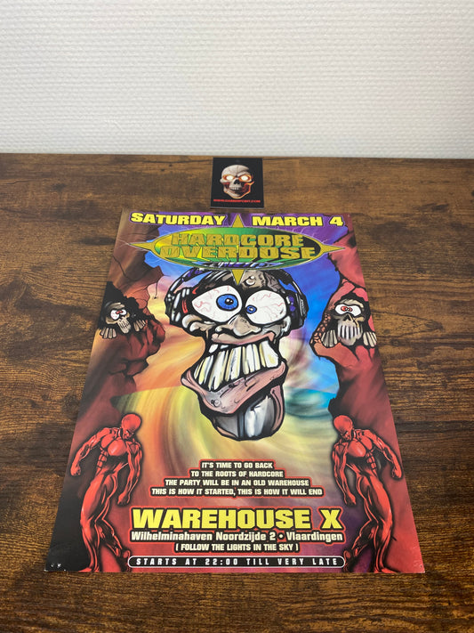 Overdose di Hardcore (1995) - Volantino