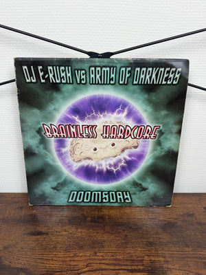 (1997) DJ E-Rush Vs Army Of Darkness – Doomsday (Vinyl, Hardcore)