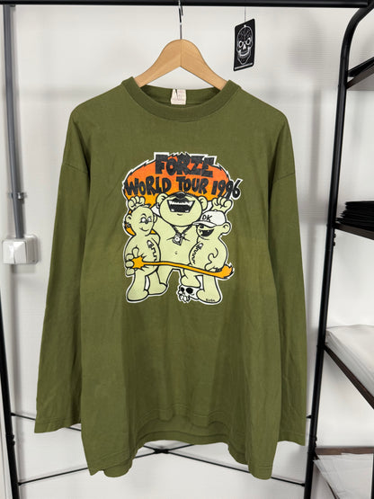 (1996) Forze Records World Tour '96 Longsleeve - Size XL
