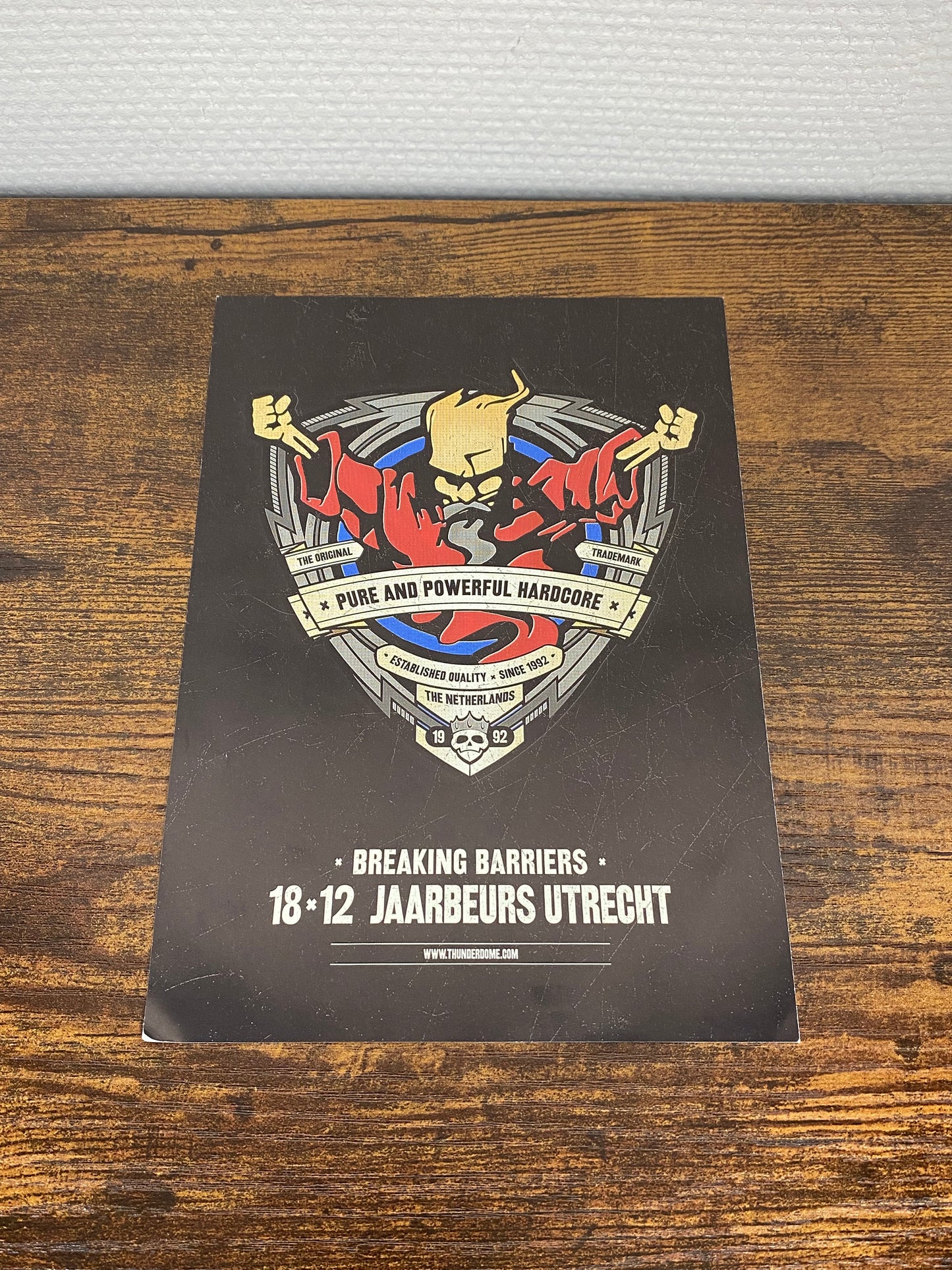 (2010) Thunderdome 'Breaking Barriers' Flyer