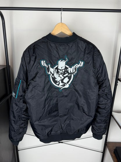 (2023) Thunderdome 'Xtreme Audio' Bomber Jacket - Size M