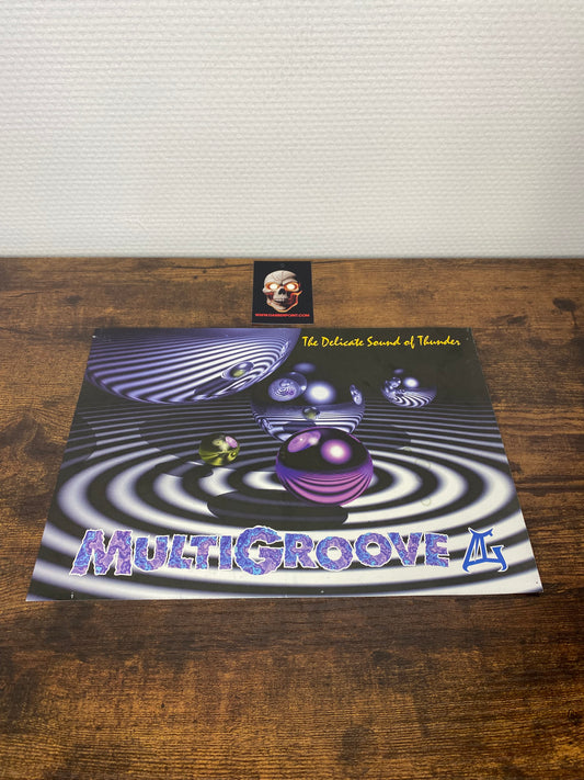 Multigroove Il delicato suono del tuono (1994) - Volantino