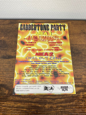 (1997) Gabbertone Party (Flyer)