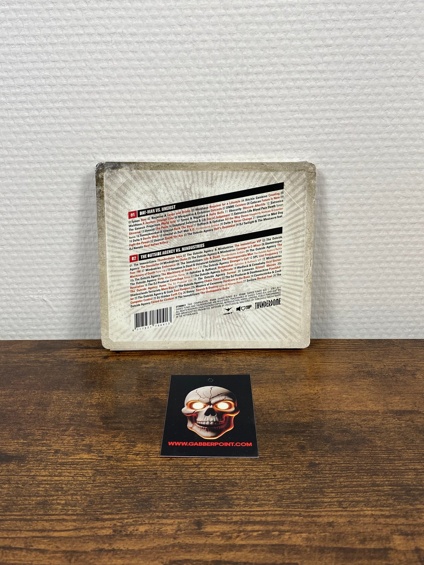 Day-Mar contro Unexist / The Outside Agency contro Mindustries – Thunderdome 2009 Fight Night (2x CD)