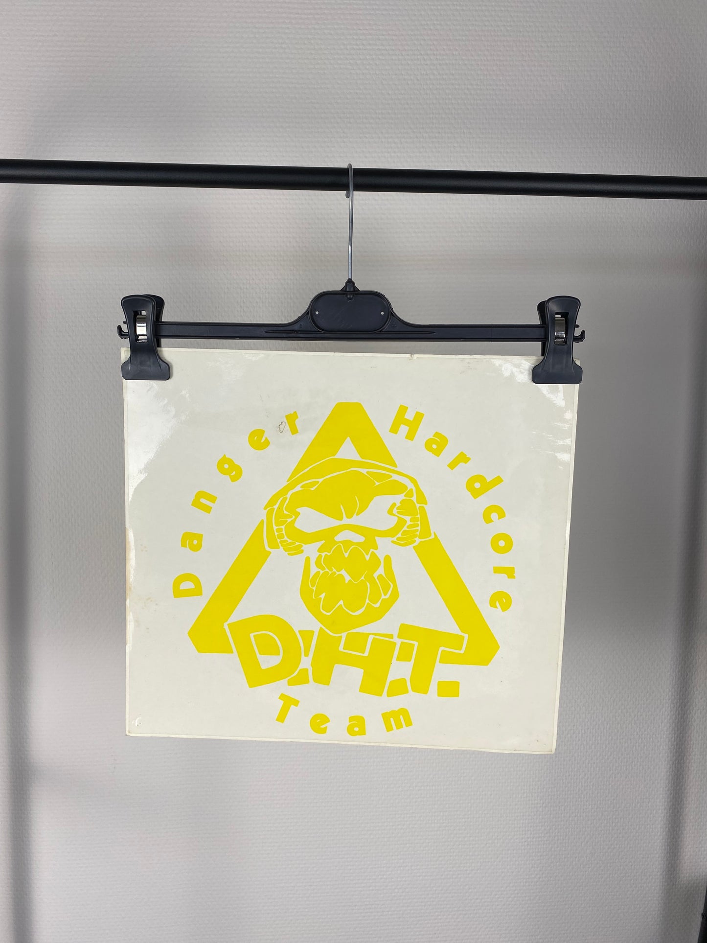 DHT - Danger Hardcore Team - Adesivo per finestrino dell'auto