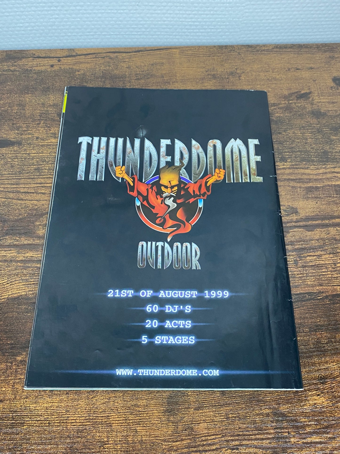 (1999) Thundermagazine 32 (With Symbiont & Masters of Hardcore Double-Sided Poster)
