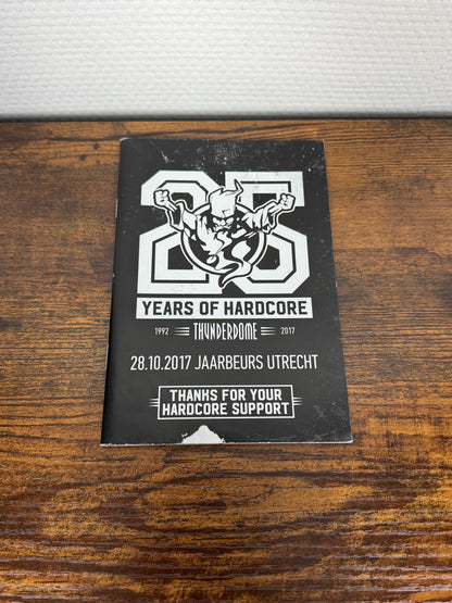 (2017) Thunderdome '25 Years Of Hardcore' Booklet