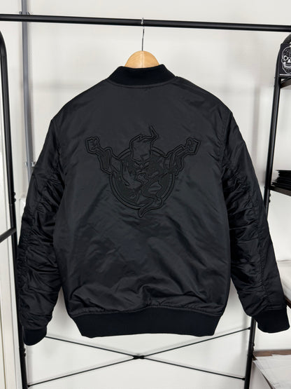 Thunderdome 'The Darkside' Bomber Jacket - Size S