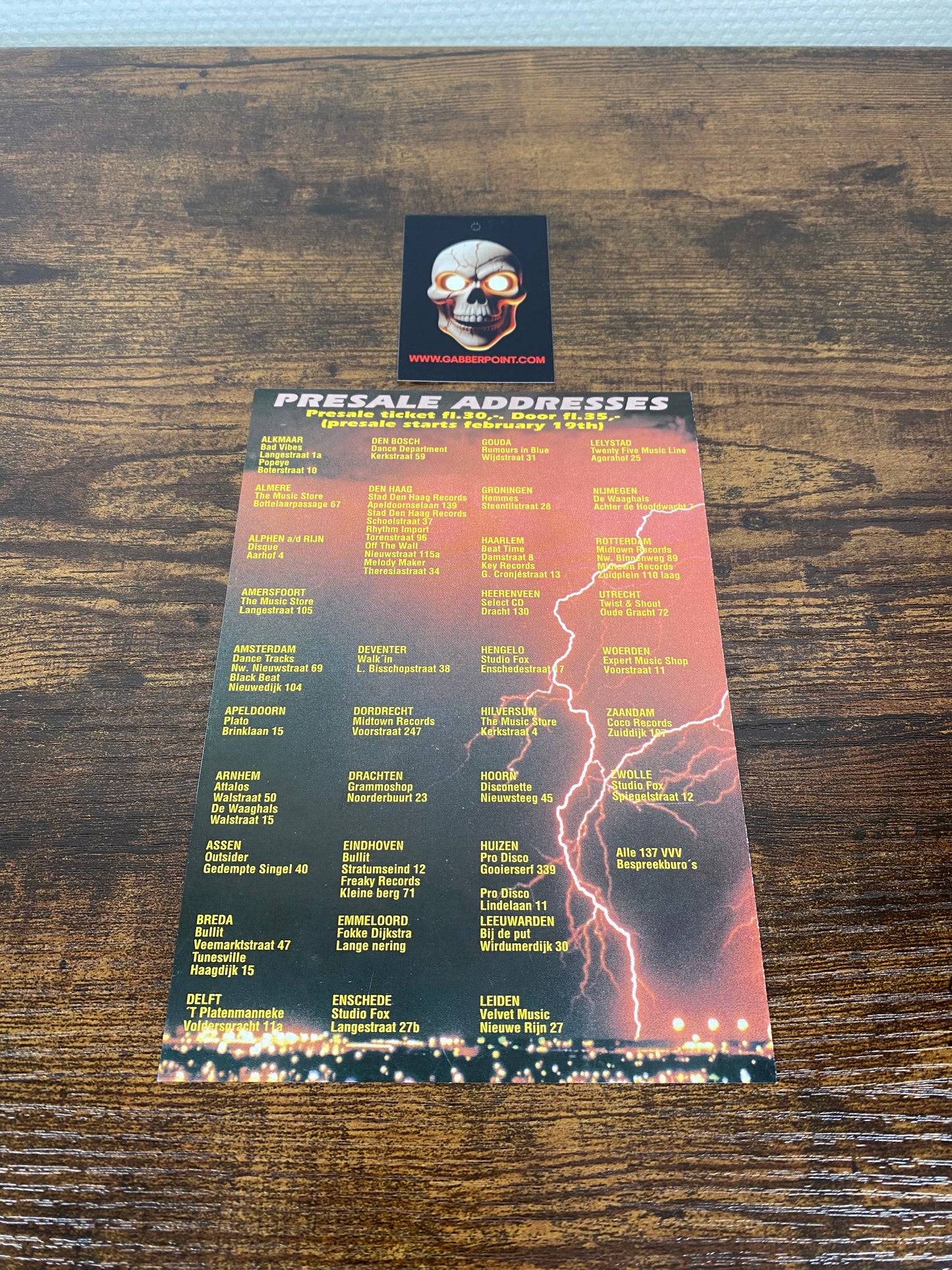 The Thunderdome III - Flyer / Booklet