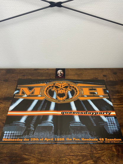Maestri dell'Hardcore - Queensdayparty - grande volantino