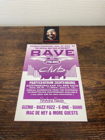 Rave Club 1993 - Volantino