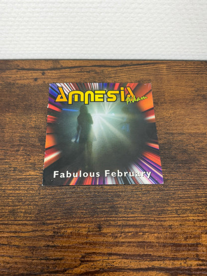 (1995) Amensia February (Flyer)