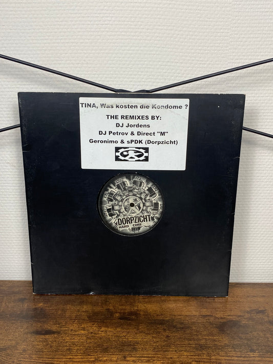 (1998) DJ AcesOne (Dorpzicht) – Tina, Was Kosten Die Kondome? (The Remixes) - (Vinyl)
