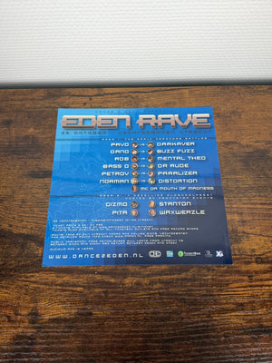 (2006) The Eden Rave 'The Early Hardcore Battles' Flyer
