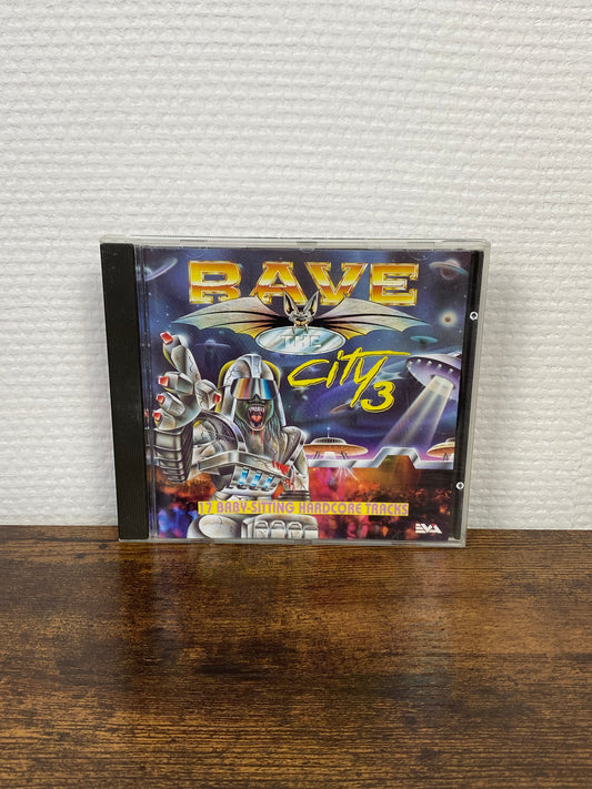 (1993) Rave The City 3 (17 Baby-Sitting Hardcore Tracks) - (CD)