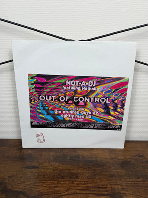 (1996) Not-A-DJ Featuring Nathalie* – Out Of Control (Vinyl, Hardcore, Happy Hardcore, Eurodance, Hard House)