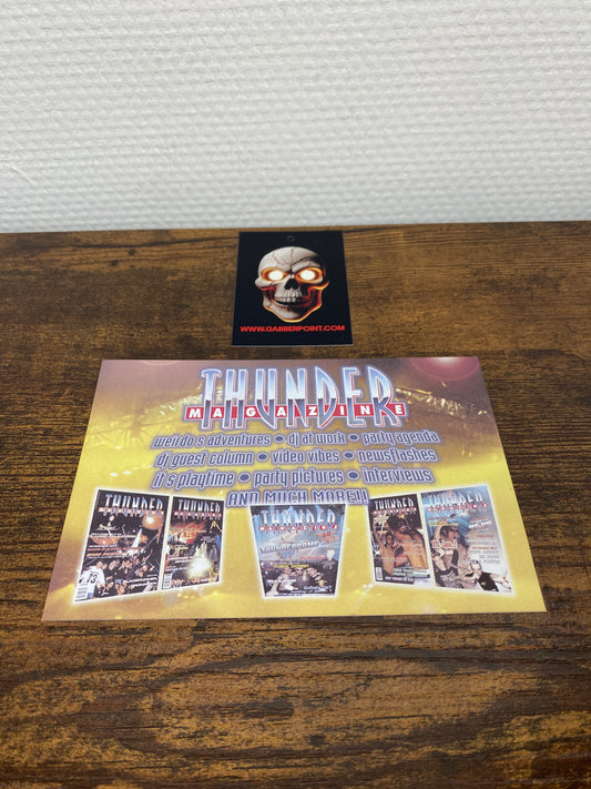 Thundermagazine subscriber - Flyer