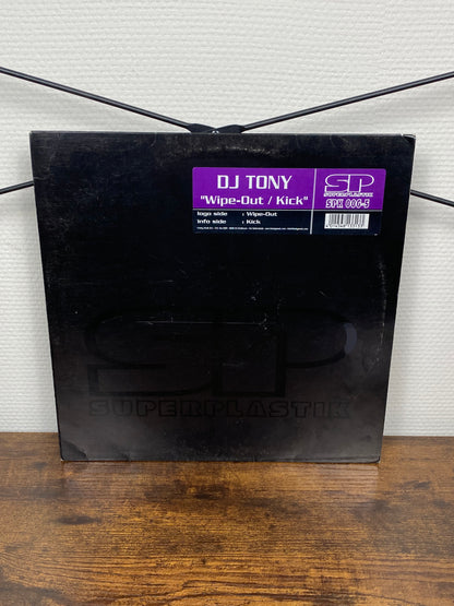 (2004) DJ Tony – Wipe-Out / Kick (Vinyl, Jumpstyle)