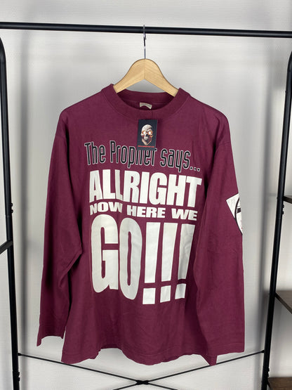 The Prophet (Allright Now Here We Go!!!) longsleeve - Size L