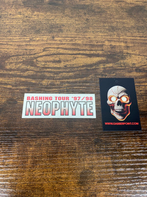 Neophyte Bashing Tour '97/98 - Adesivo