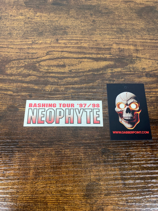 Neophyte Bashing Tour ‘97/98 - Sticker