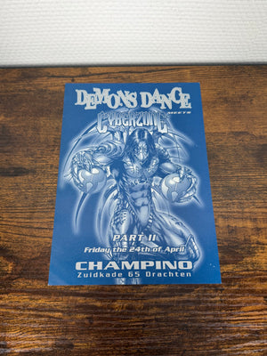 (1998) Demons Dance meets Cyberzone · Part II (Flyer)