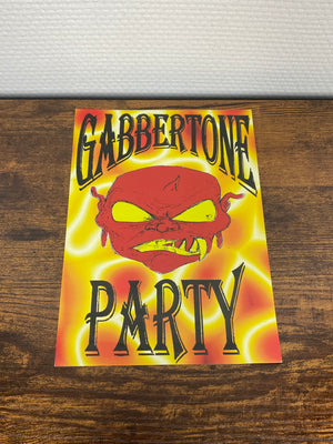 (1997) Gabbertone Party (Flyer)