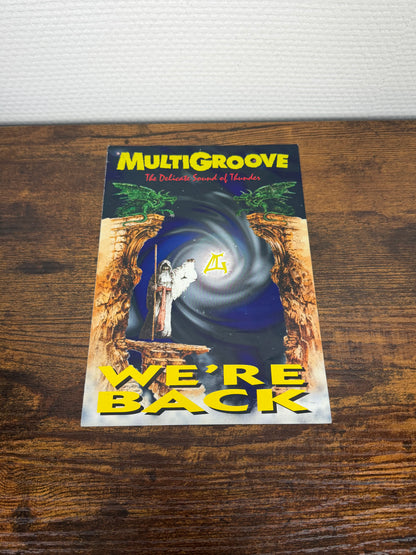 (1995) Multigroove · The Delicate Sound of Thunder (Flyer)