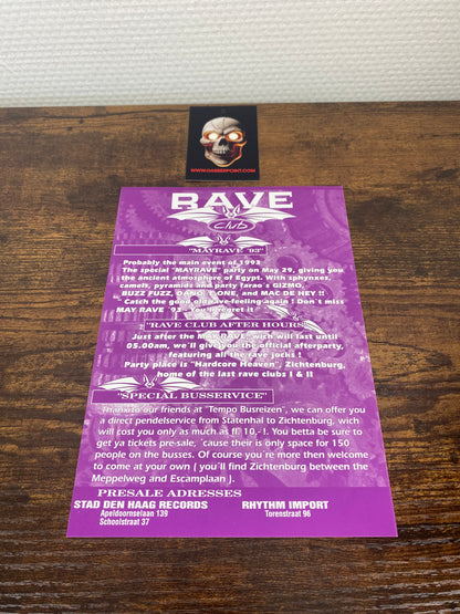 Rave Club 1993 - Volantino
